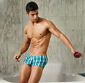 Men's Classic cream Tartan Sexy  Hybrid Boxer Trunk – One Piece Pack Assorted